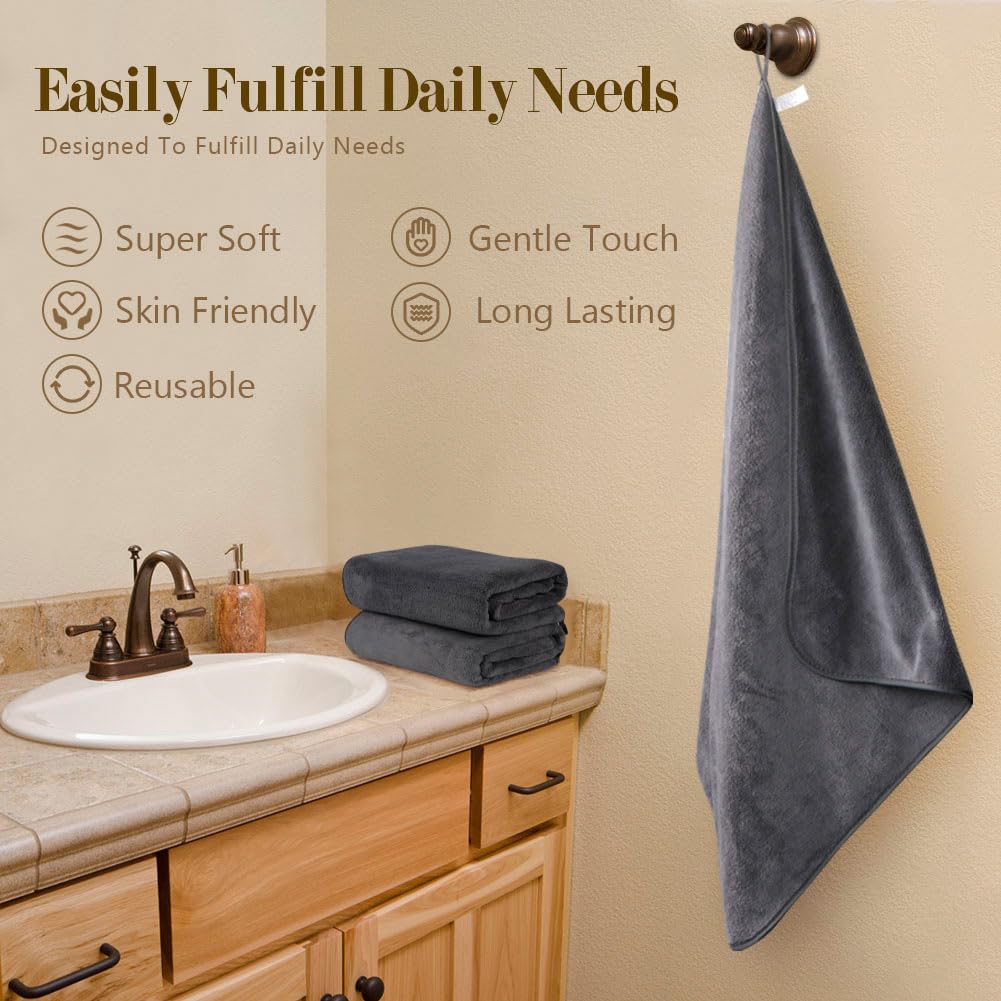 Highly Absorbent Bath Towels Pack