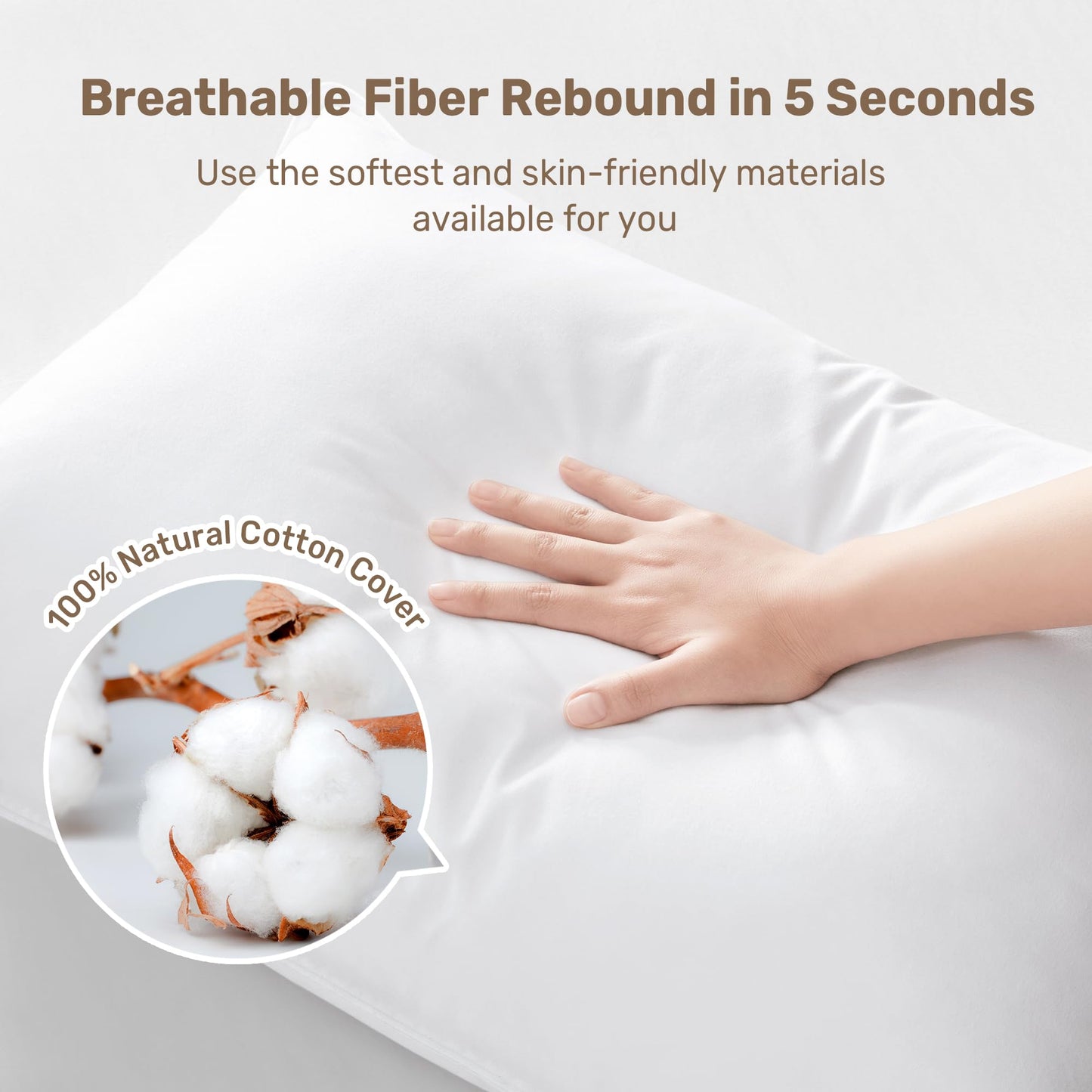 Ultra Soft Hotel Collection Luxury Bed Pillows