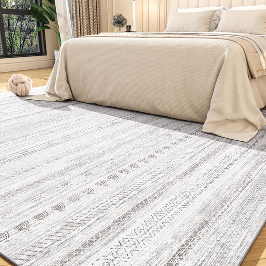 Neutral Moroccan Boho Rug