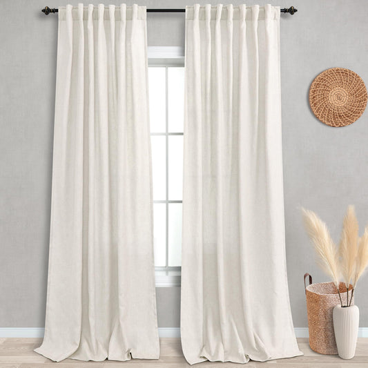 Linen Curtains for Living Room