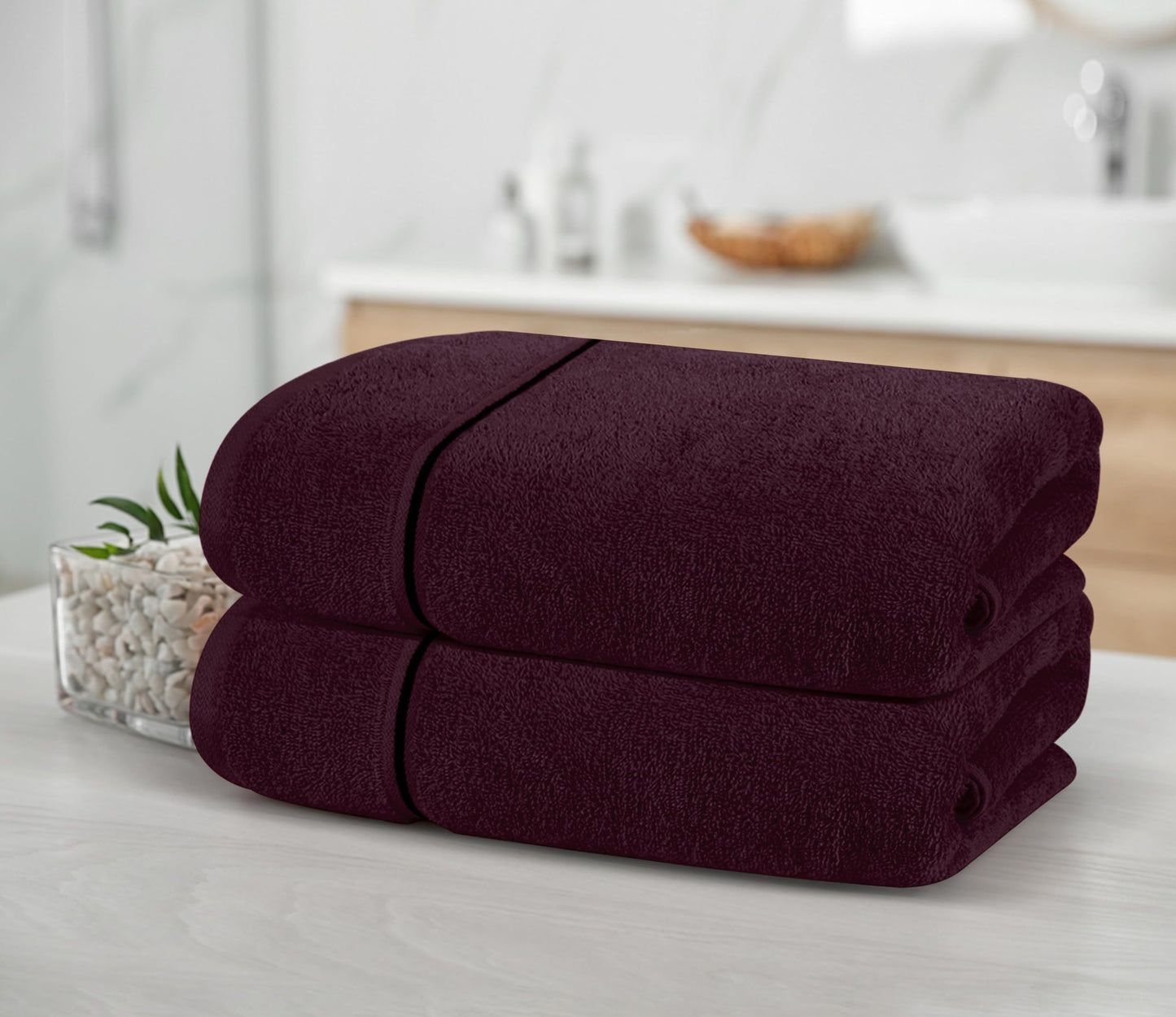 Cotton Oversized Bath Towel Set