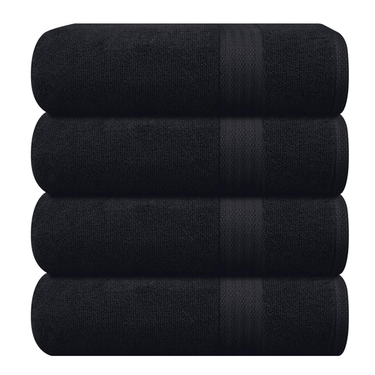 Premium Cotton 4 Pack Bath Towel Set